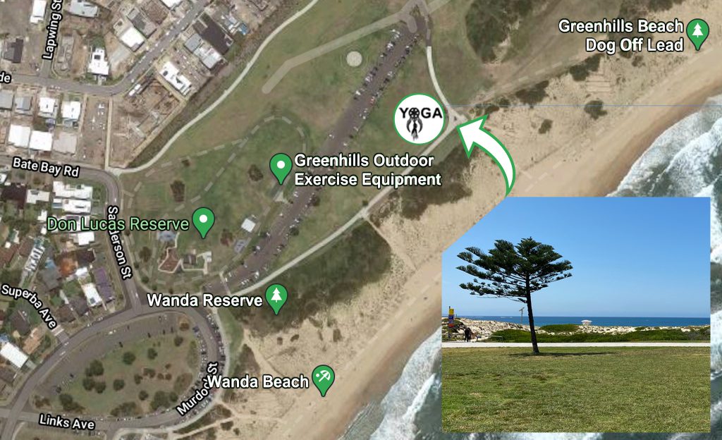 This image has an empty alt attribute; its file name is GreenhillsBeachYogaMAP-1024x624.jpg